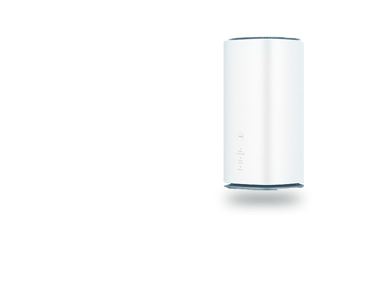 5G対応ホームルーター(置き型WiFi)|Speed Wi-Fi HOME 5G L13